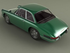 porsche typ 754 Modelo 3D
