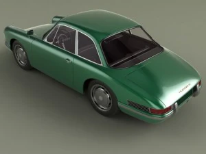 porsche typ 754 3D Model