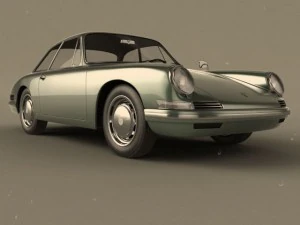 porsche typ 754 3D Model