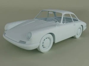 porsche typ 754 3D Model