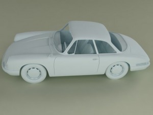 porsche typ 754 Modelo 3D