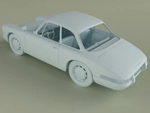 porsche typ 754 3D Model