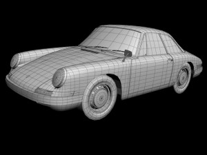 porsche typ 754 Modelo 3D