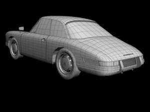 porsche typ 754 3D Model