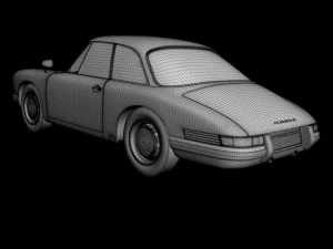 porsche typ 754 3D Model