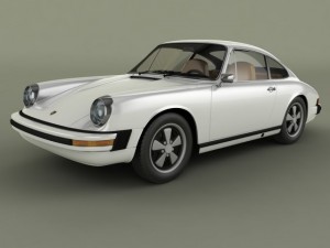 porsche 911 1974 3D Model