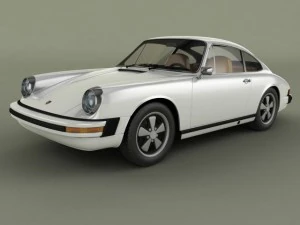 porsche 911 1974 Model 3D