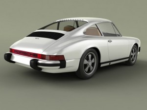 porsche 911 1974 Modelo 3D