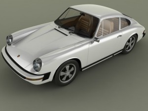 porsche 911 1974 Modelo 3D