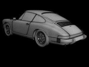 porsche 911 1974 3D Model