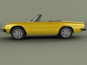 alfa romeo spider Modello 3D