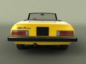 alfa romeo spider 3D Model