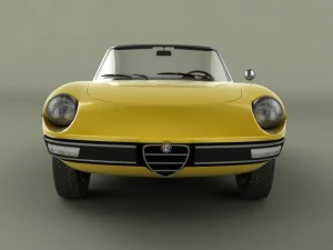 alfa romeo spider 3D Model