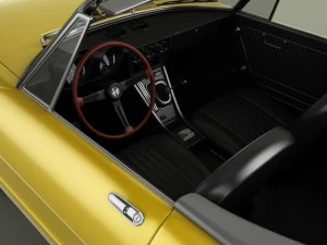 alfa romeo spider 3D Model