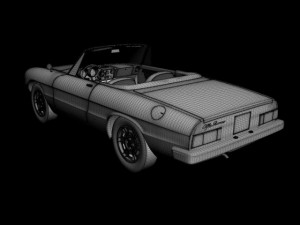alfa romeo spider Modello 3D