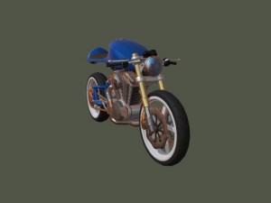 concept motorcycle 3D Model