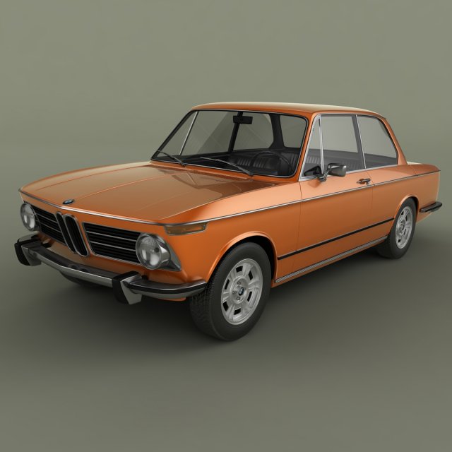 bmw 2002 Modelo 3D .c4d .max .obj .3ds .fbx .stl .blend 