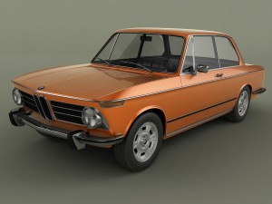 bmw 2002 3D मॉडल