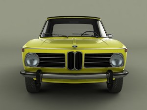 bmw 2002 targa 3D 模型