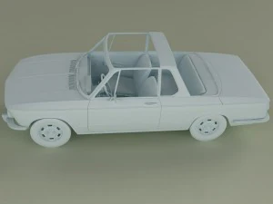 bmw targa 2002 Modello 3D