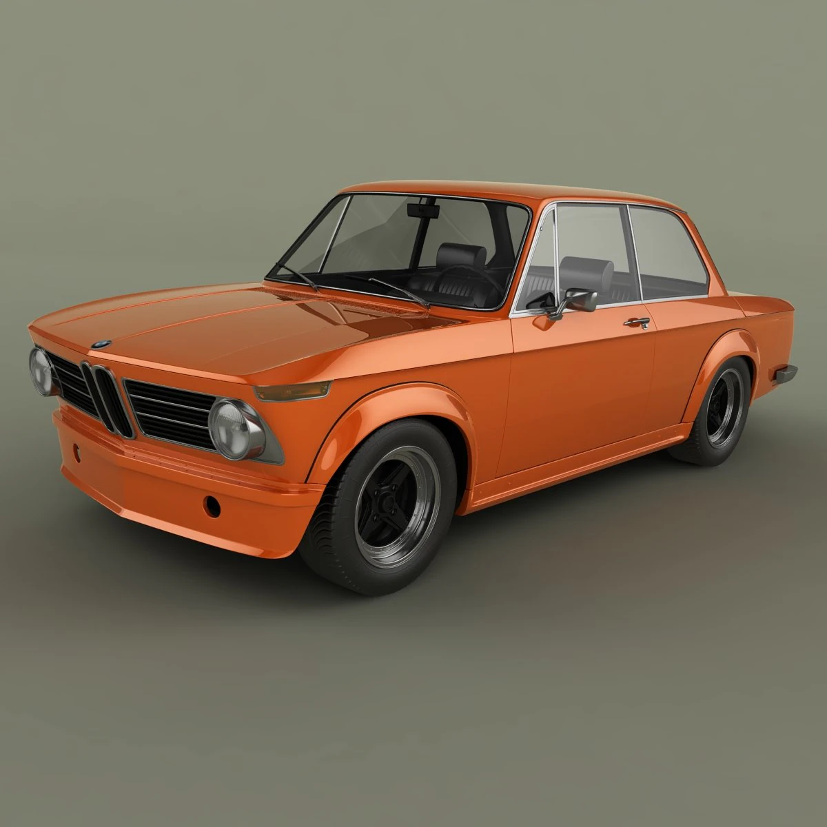 bmw 2002 turbo 3D Model .c4d .max .obj .3ds .fbx .stl .blend 