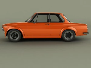 bmw 2002 turbo 3D Model