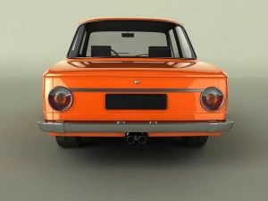bmw 2002 turbo 3D Model