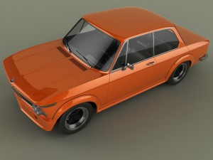bmw 2002 turbo 3D Model
