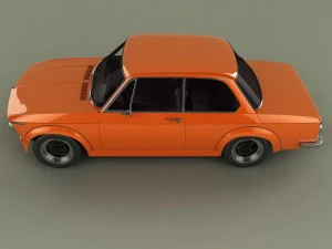 bmw 2002 turbo 3D Model