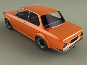bmw 2002 turbo 3D Model
