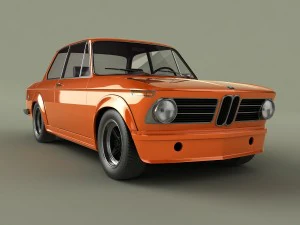 bmw 2002 turbo 3D Model