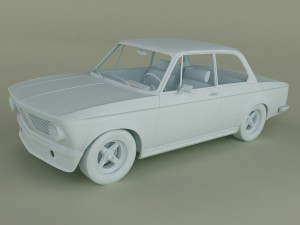 bmw 2002 turbo 3D Model