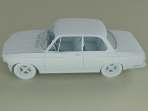 bmw 2002 turbo 3D Model
