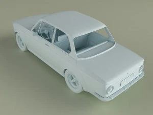 bmw 2002 turbo 3D Model