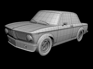 bmw 2002 turbo 3D Model