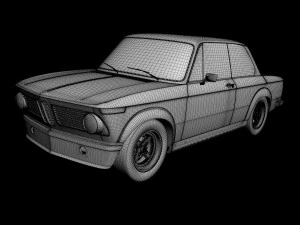 bmw 2002 turbo 3D Model
