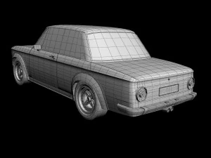 bmw 2002 turbo 3D Model