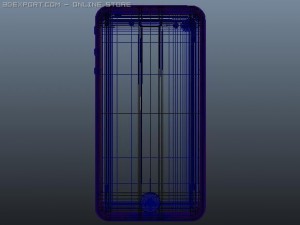 apple iphone 4g maya Modello 3D