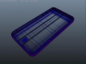 apple iphone 4g maya Modello 3D
