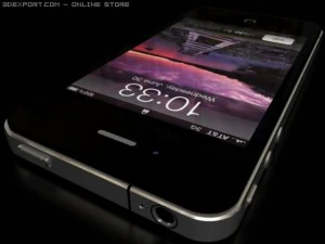 apple iphone 4g maya 3D Model