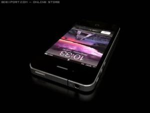 apple iphone 4g maya 3D Model
