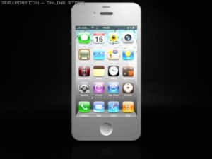 apple iphone 4g maya Modello 3D