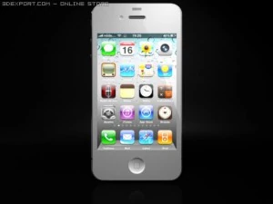 apple iphone 4g maya 3D Model