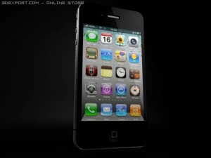 apple iphone 4g maya 3D Model