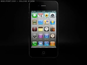 apple iphone 4g maya 3D Model