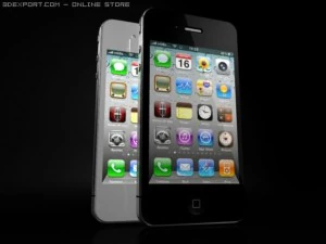 apple iphone 4g maya 3D Model