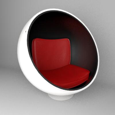 modern chair 3D Model .c4d .max .obj .3ds .fbx .stl .blend 