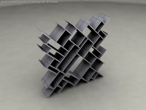 shelf 3D 模型