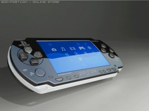 psp portable Modello 3D