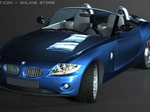 bmw z4 Modello 3D